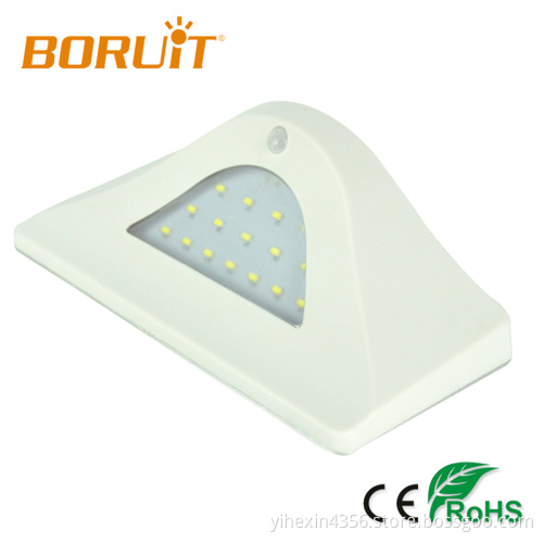 Boruit SL820 Hot Sale Outdoor Garden Solar Led Sensor Wall Lamp